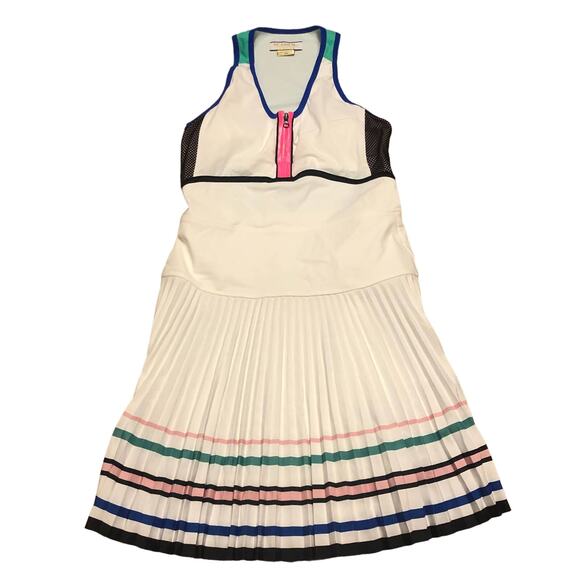 RARE Monreal London Tennis Dress, sz XS NWOT's $445 White blie - Picture 1 of 15